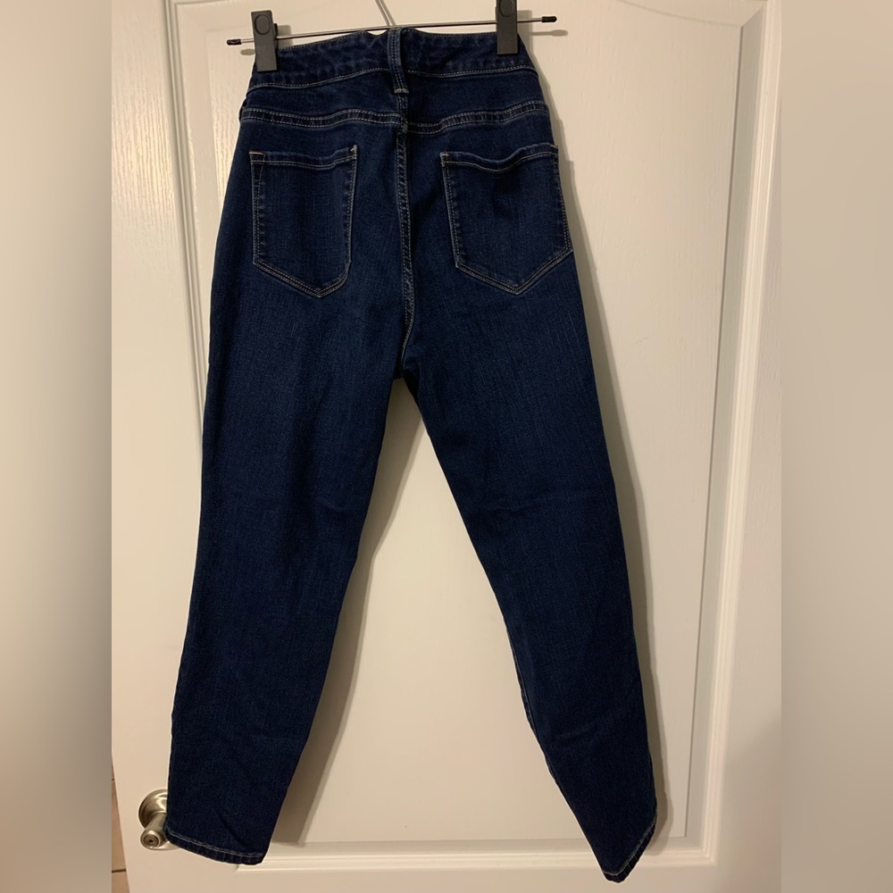 Code Bleu Dark Blue Skinny Jeans - Picture 4 of 4